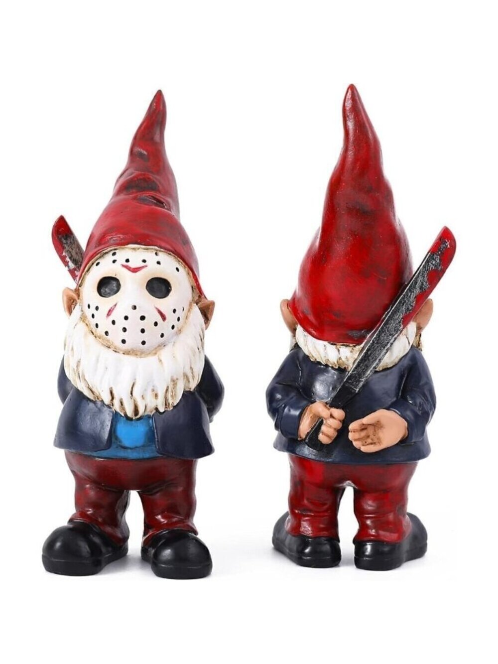 Horror Halloween Decorations Indoor Garden Gnome Garden Statue Home Decor Gifts